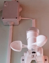 Anemometro e centralina